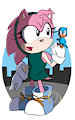 'Classic Amy' redraw by CoconutJaguar