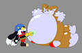 WereTails Vs Klonoa by JellybeanToonwolf