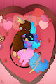 A choco comosmic huggie~