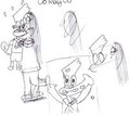 Doodles of me kissing Edward