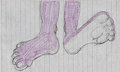 Maureen the Cat Footshot