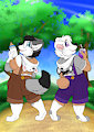 Ready for a plushie stroll : double plush edition