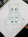 Kofi Doodle #4 by Nobusuke