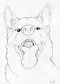 Silly face by PaperWings