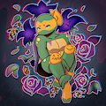 Flower Mikey by PsychoDon16