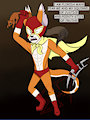 My boi xano dressed as America's favorite superhero Florida man by Xanosnakehuskymix