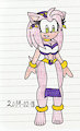 Amy in her Ebonitian princess outfit