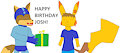 MegaManFox gives Josh a Birthday gift
