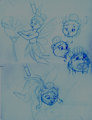 Fairy bear sketch tf 1 by Guardianslade