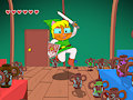 Nic Dressed as Toon Link