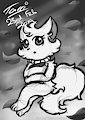 BW Sketch - Daisy
