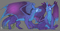 Osmium and Saphire by DeviantSoulmates