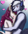 cuddles -commission by DeliciousClickbait