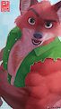 Hunky fox (Kody) by Anhes