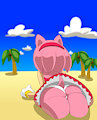 Amy At The Beach by Parumpi