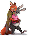 Zootopia - Judy x Nick by Bahnbahn