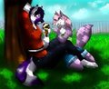 Just a little Lick .:Cms:. by WolfLady