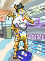 Out shopping