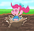 muddy cheerleader pinkie pie