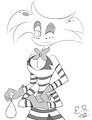 Doodle Sketch: Angel Dust 3 by Shadow4one
