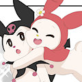 Melody & Kuromi (by Krayboost) by BunPatrol