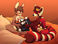 Flip and Timburrs playing by NowAndLater