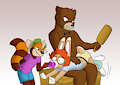 Paddlin' time - by Tato by wolfcub1975