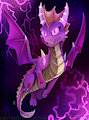 Dark Mirror Spyro (fanmade) by DeviantSoulmates