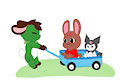 Wagon Ride -By Smol.beans-