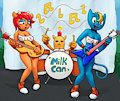 Milkcan in the park by Cam