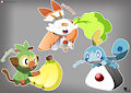 Galar's Starters
