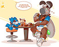 [⚡] - LUNCH AT THE CAFE
