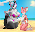 Commission: Comparing sizes~ by creatiffy