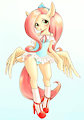 Fluttershy in Swimwear by unousaya
