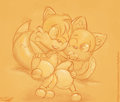 Fox Buddies by OverFlo207