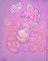 Spike the Gem-Eater (Messy) by OverFlo207
