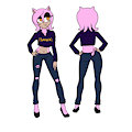 My Hedgehog Gal OC by Toolkit46
