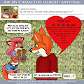 Ask My Characters - Wonder if she's getting spanked again? by Micke