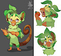 Grookey by Ragnarosslyng