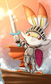 Scorbunny Knight by OtakuAP