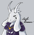 Asriel Dreemurr by FireFox20