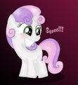 Sweetie Belle - Squee! by martybpix
