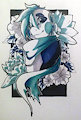 Shy Floral Moon