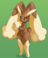 Lopunny by slimefur