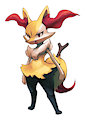 Braixen by WhimsicalHeart
