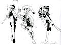 Harley Quinn Style Variants.