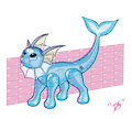 Shiny Vaporeon by doggystylez
