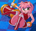 Amy Rose Hammer Pose