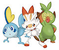 Galar Starters