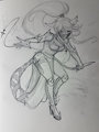 Novia Sketch by GothicKitty3